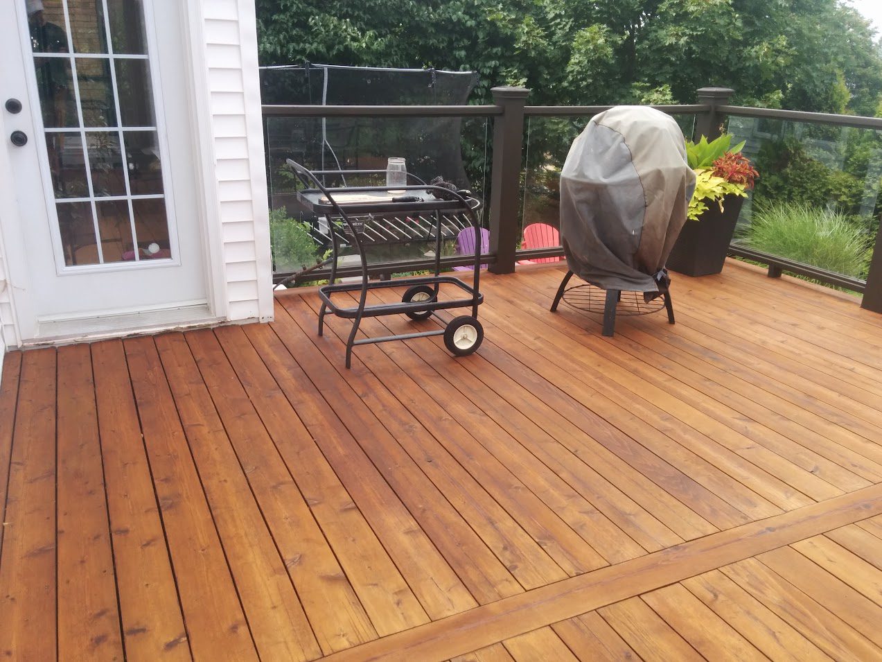 Semi-Transparent Stained Deck Kitchener-Waterloo 